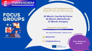 2nd Online Focus Group banner